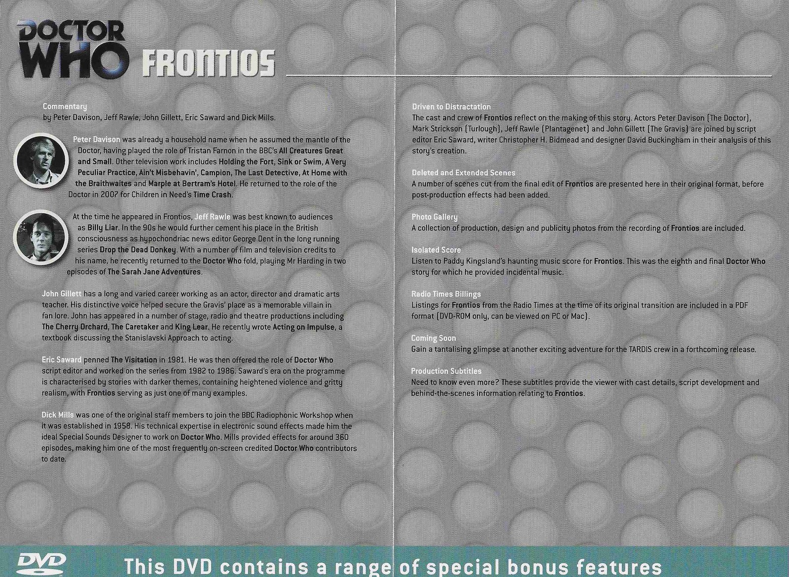Inserts from BBCDVD 3004